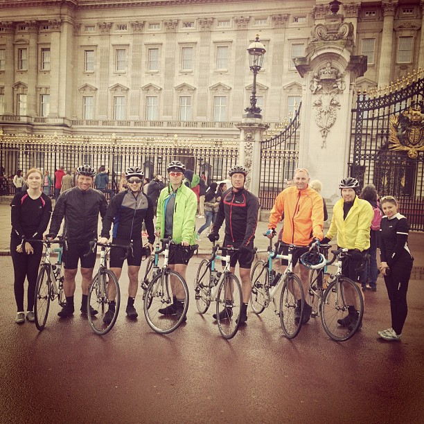 teamstrawb at Buckingham Palace